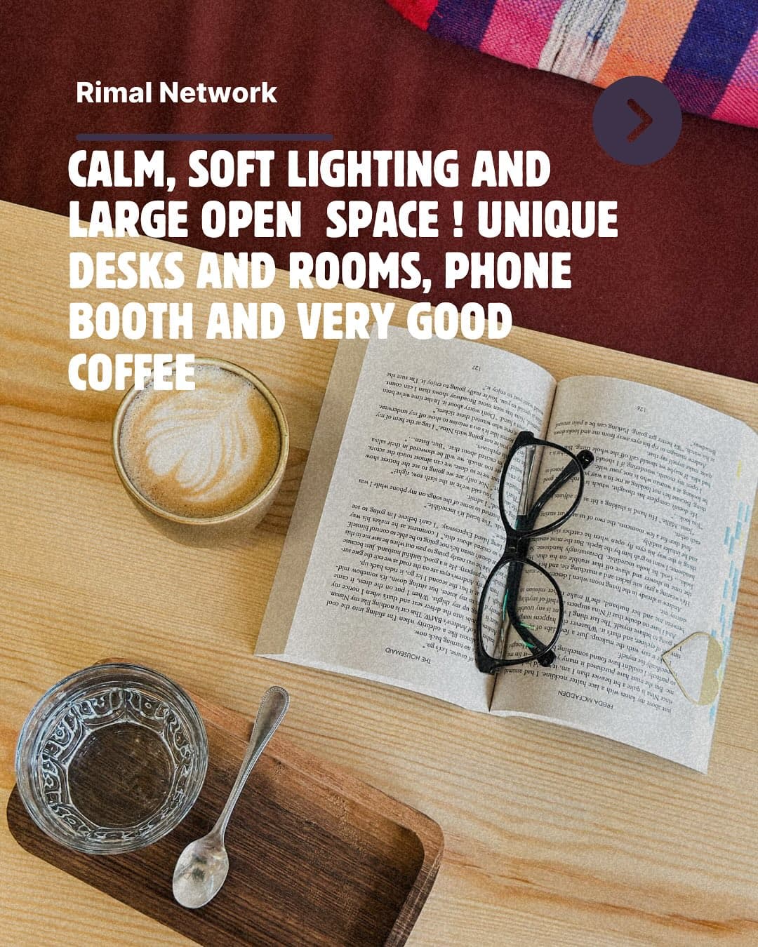 Rimal Network — Café latte & ambiance lecture